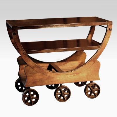Image of Edison Miner's Bar Cart Trolley
